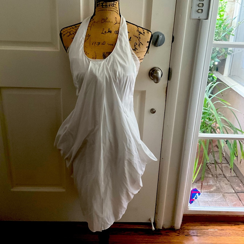 Fun halter dress from Helmut Lang